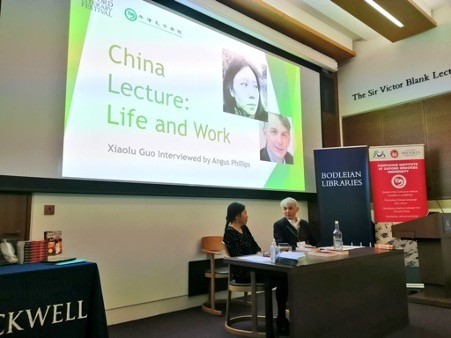 Xiaolu Guo at the Oxford Literary Festival